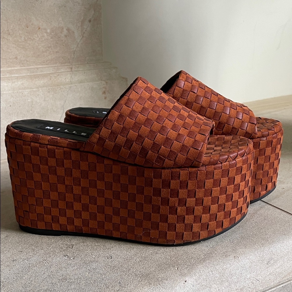 Simon Miller Woven Platform Shoes - Never Worn/Size 36 - Picture 5 of 7